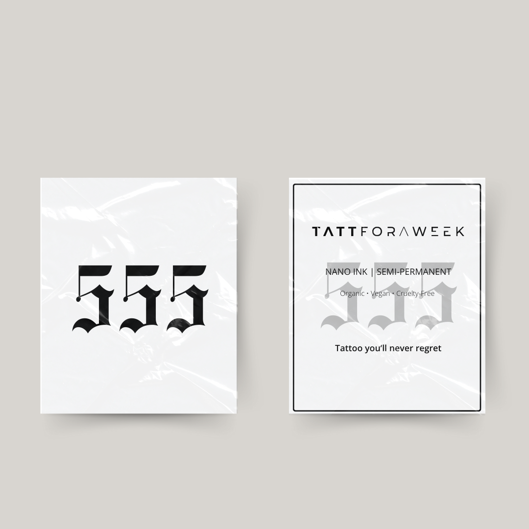 Tatuaggio temporaneo 555