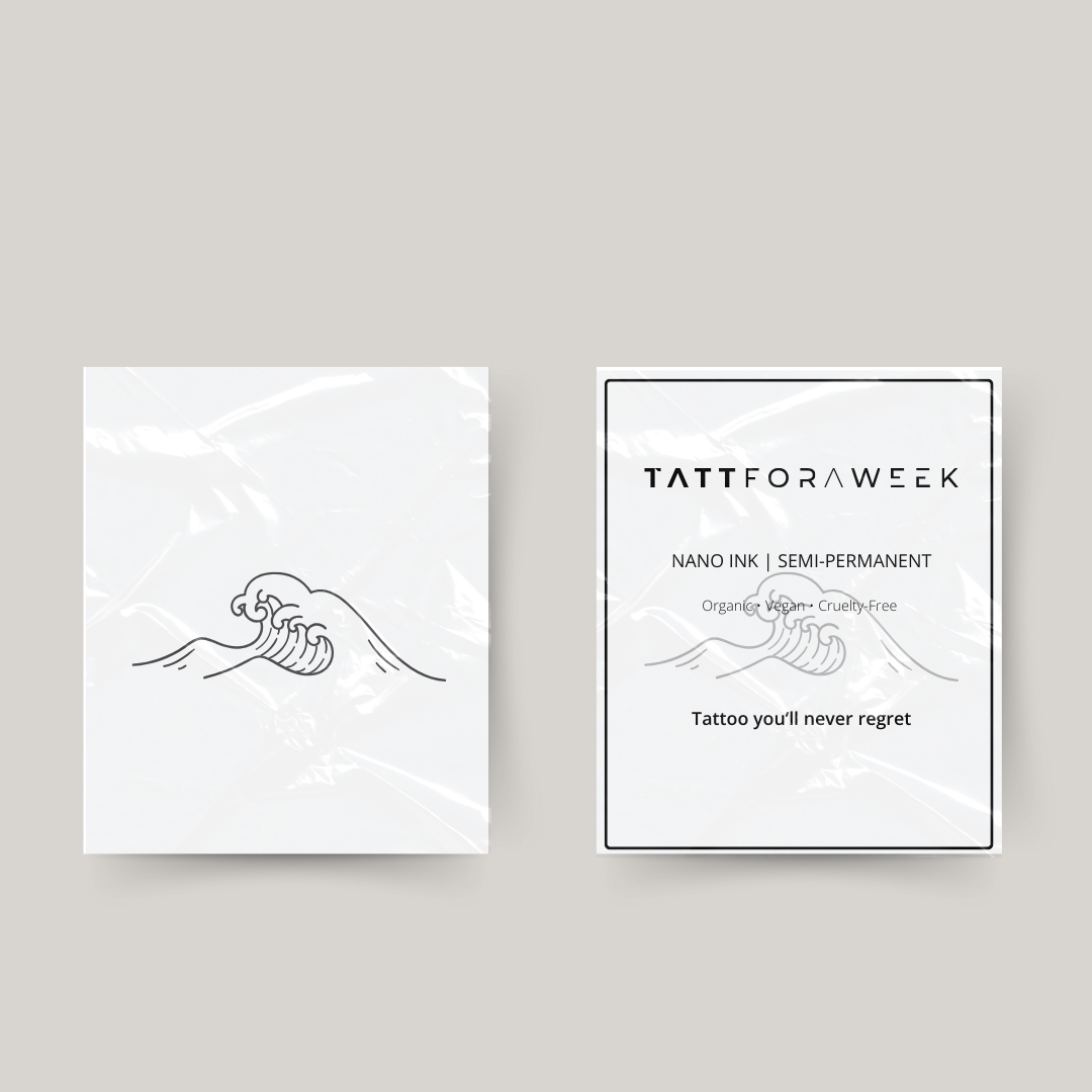 Onde del tatuaggio temporaneo