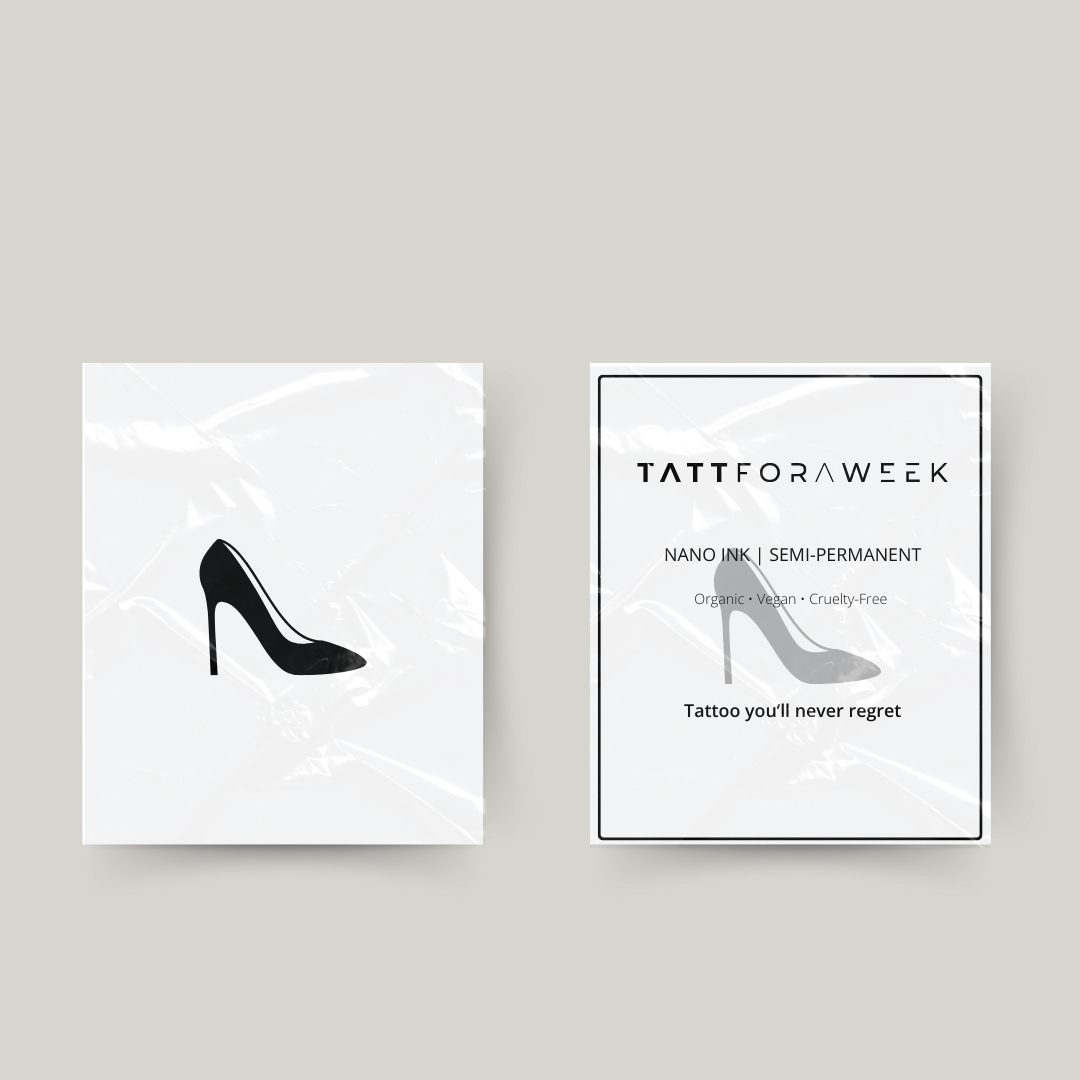 Tatuaggio temporaneo sul tallone