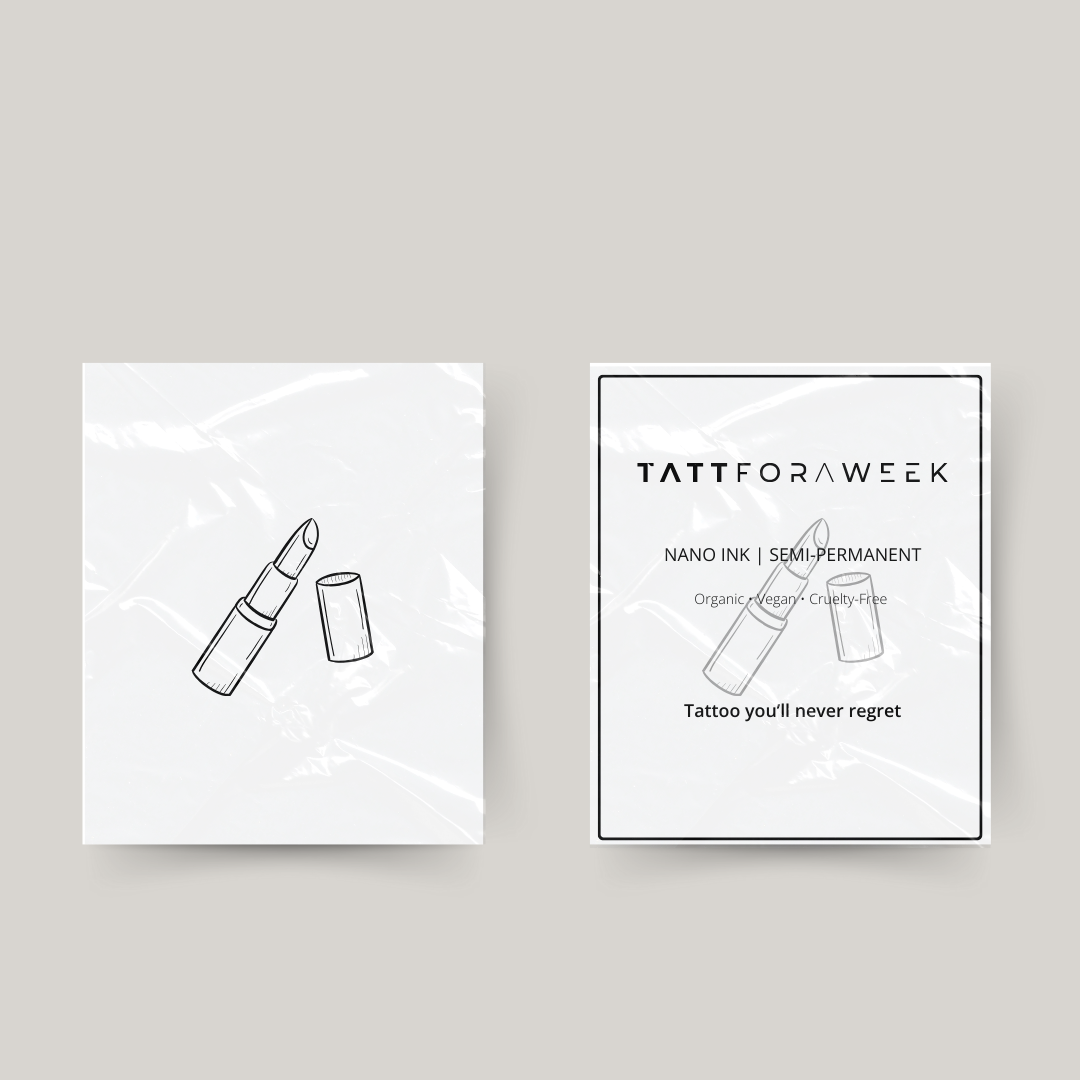 Rossetto tatuaggio temporaneo