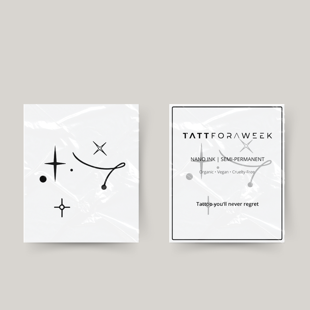 Tatuaggio temporaneo Sagittario stelle