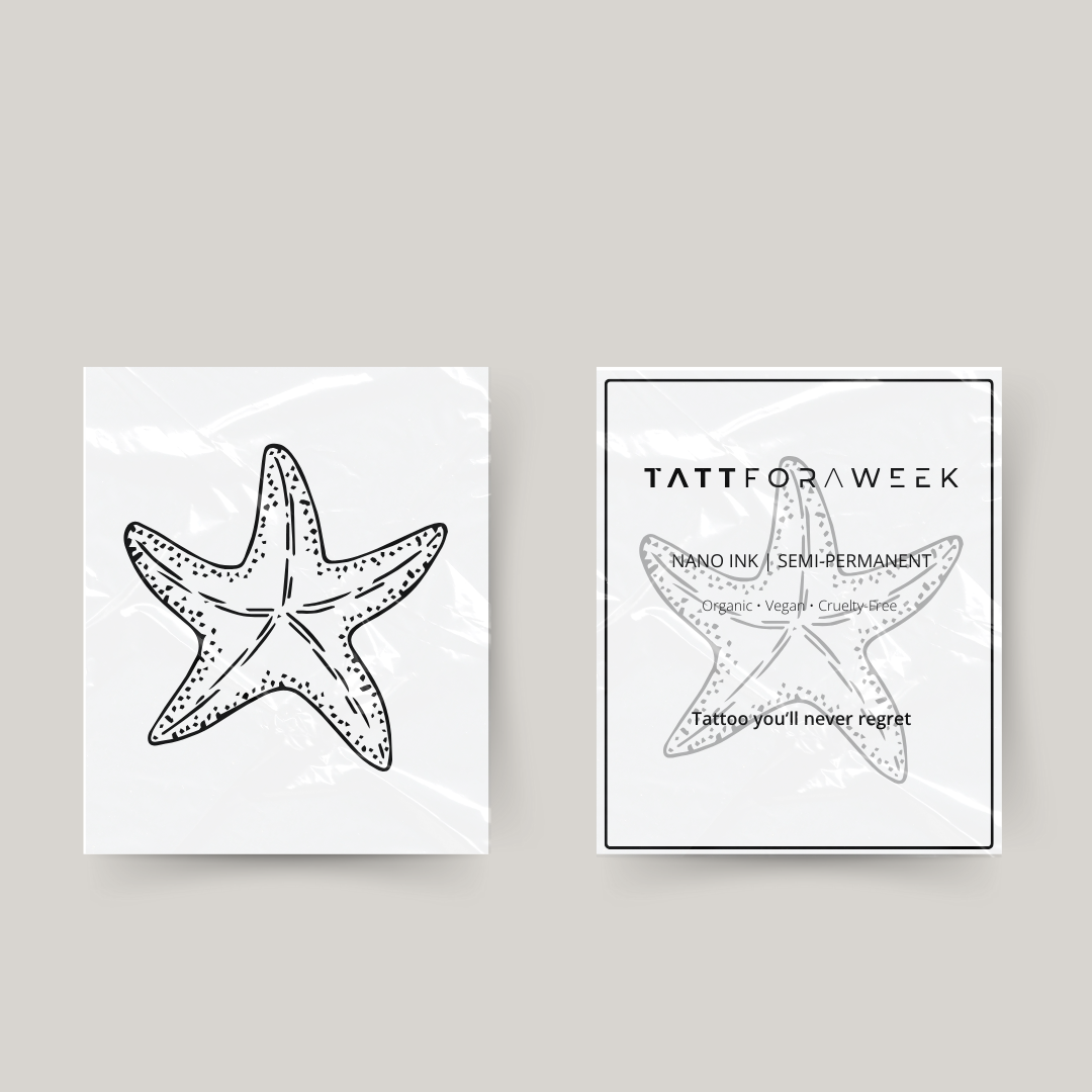 Tatuaggio temporaneo stella marina