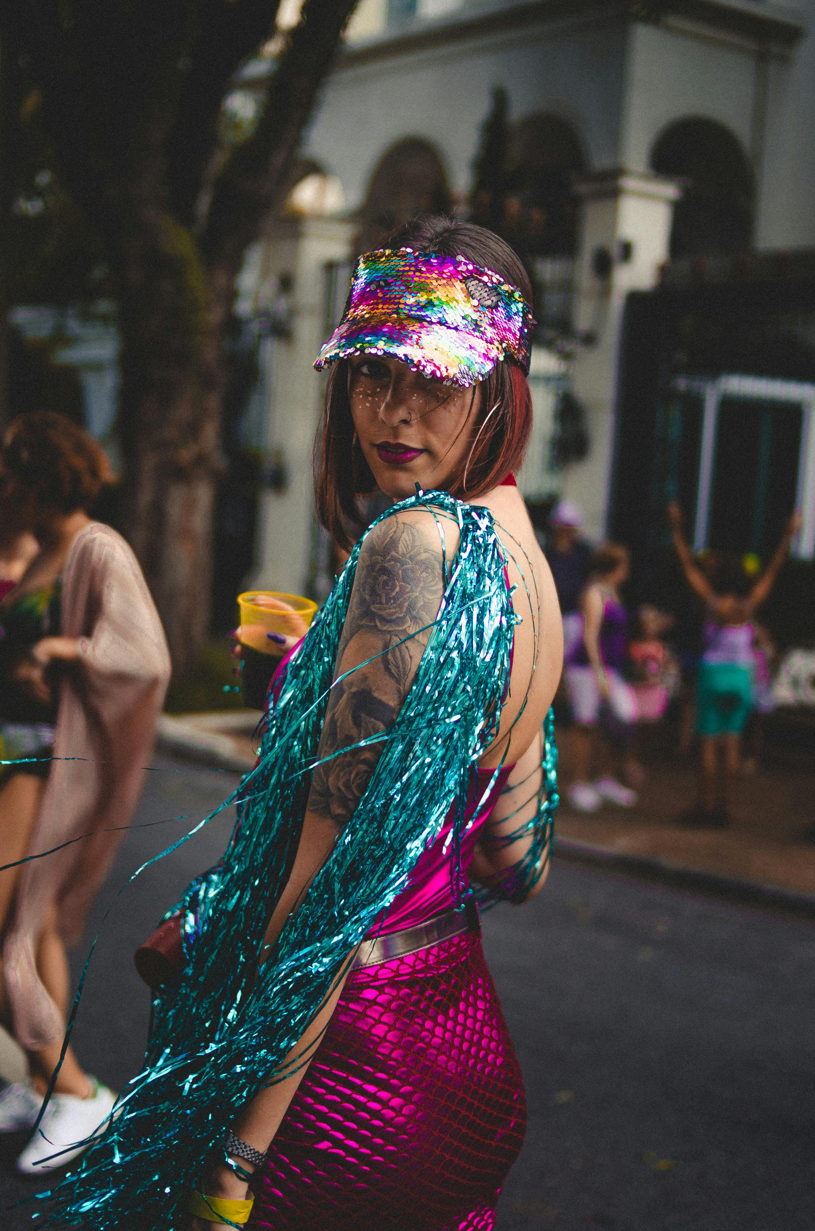 Tatuaggio temporaneo di carnevale