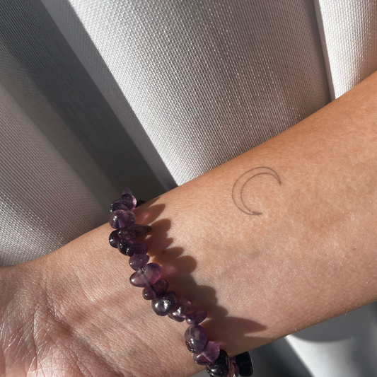 Luna del tatuaggio temporaneo