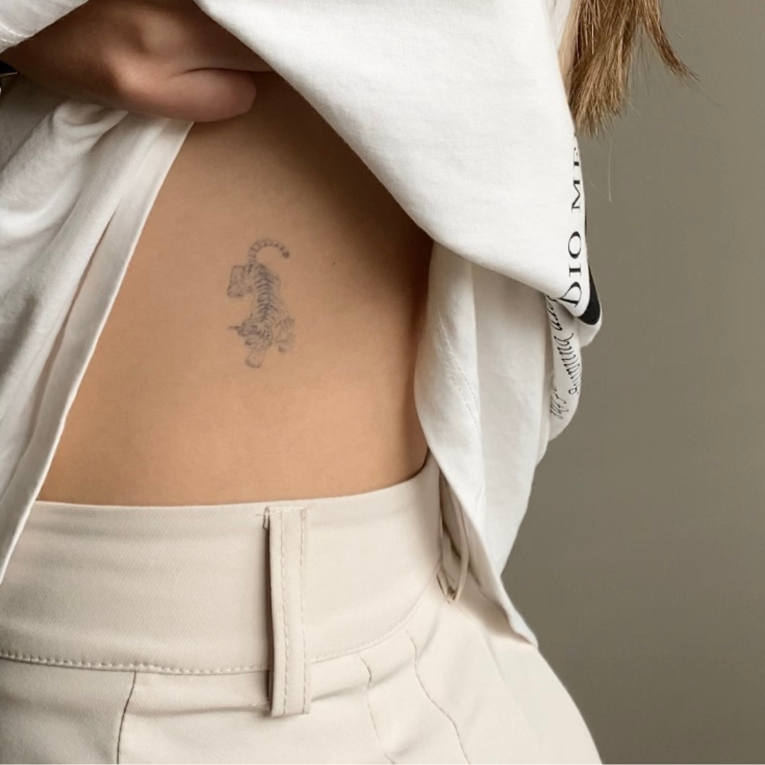 Tigre tatuaggio temporaneo