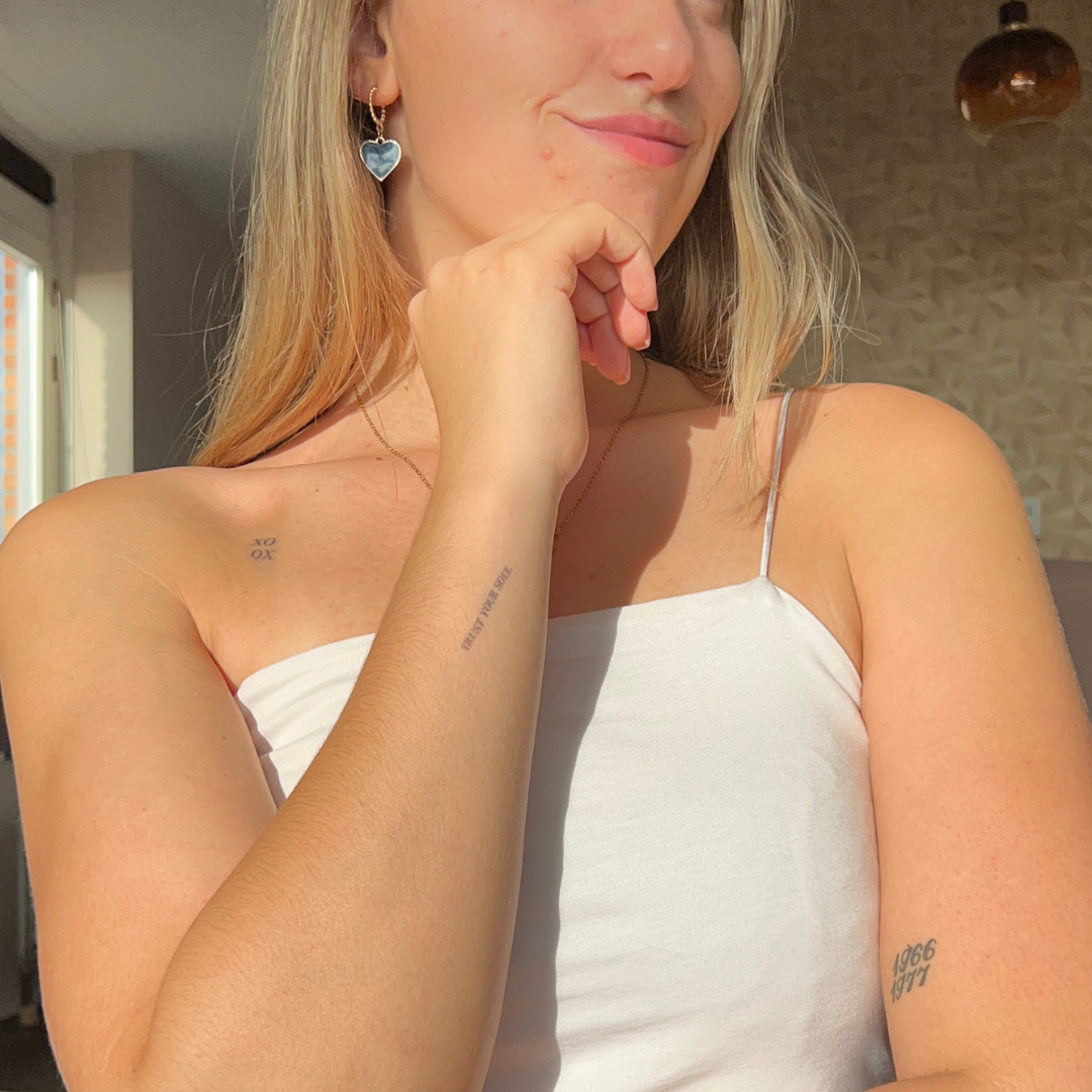 Tatuaggio temporaneo xo xo