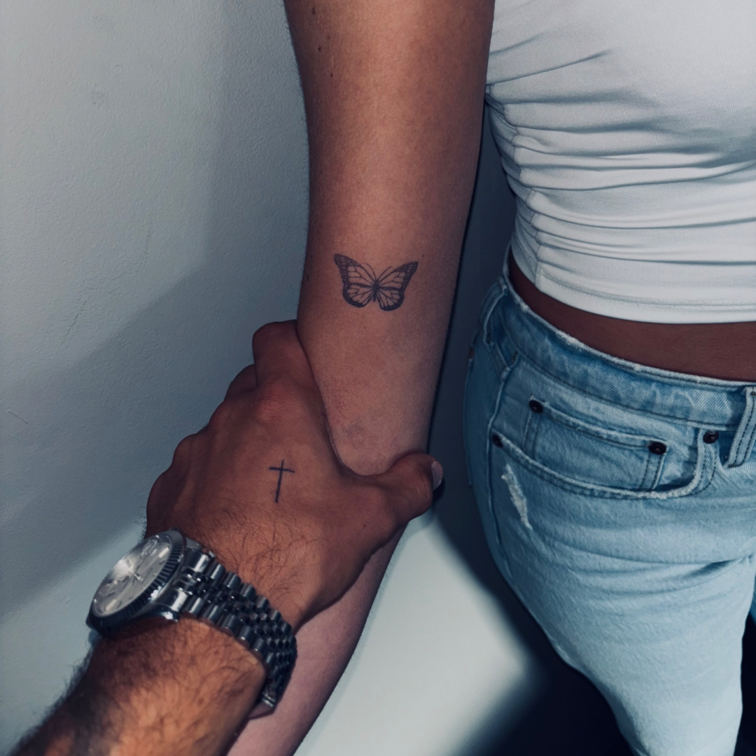 Farfalla tatuaggio temporaneo