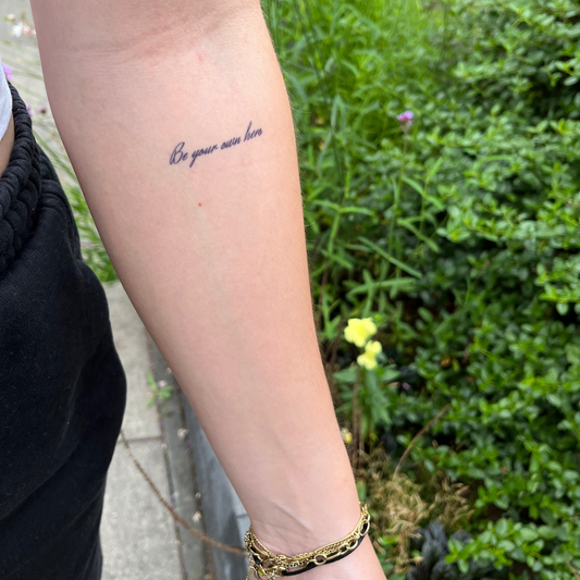 Il tatuaggio temporaneo diventa il tuo eroe