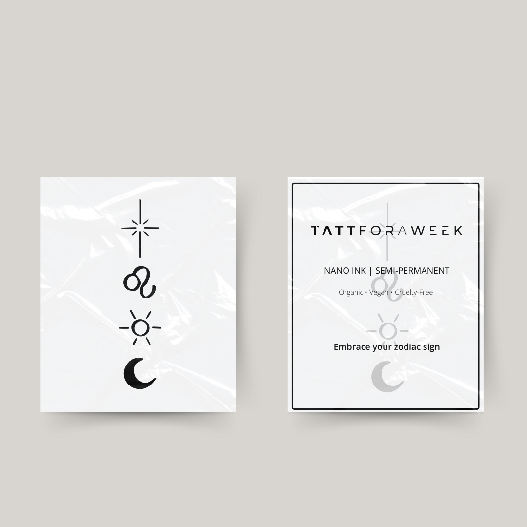 Tijdelijke tattoo Leo universum