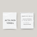 Tatuaggio temporaneo acta non verba