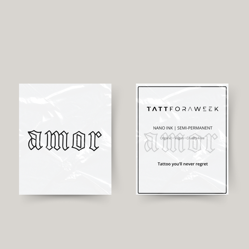 Tatuaggio temporaneo amore ||