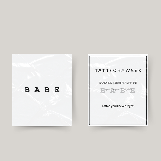 Tatuaggio temporaneo babe