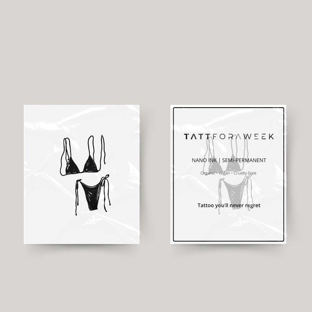 Tatuaggio temporaneo bikini