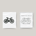 Tatuaggio temporaneo bicicletta