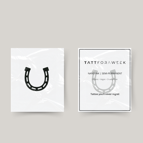 Tatuaggio temporaneo ferro di cavallo