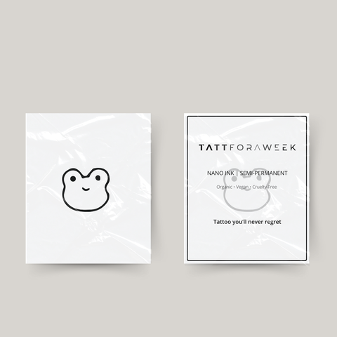 Tatuaggio temporaneo rana