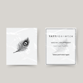 Tatuaggio temporaneo piuma di pavone
