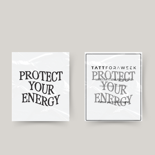 Tatuaggio temporaneo che protegge la tua energia