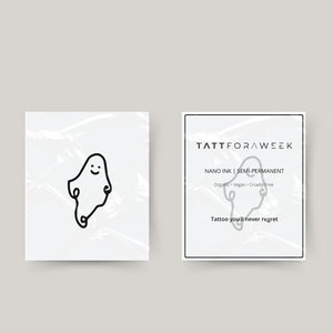 Tatuaggio temporaneo fantasmino