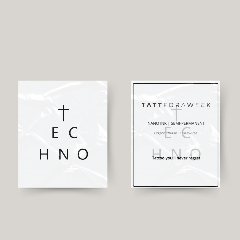 Tatuaggio temporaneo techno