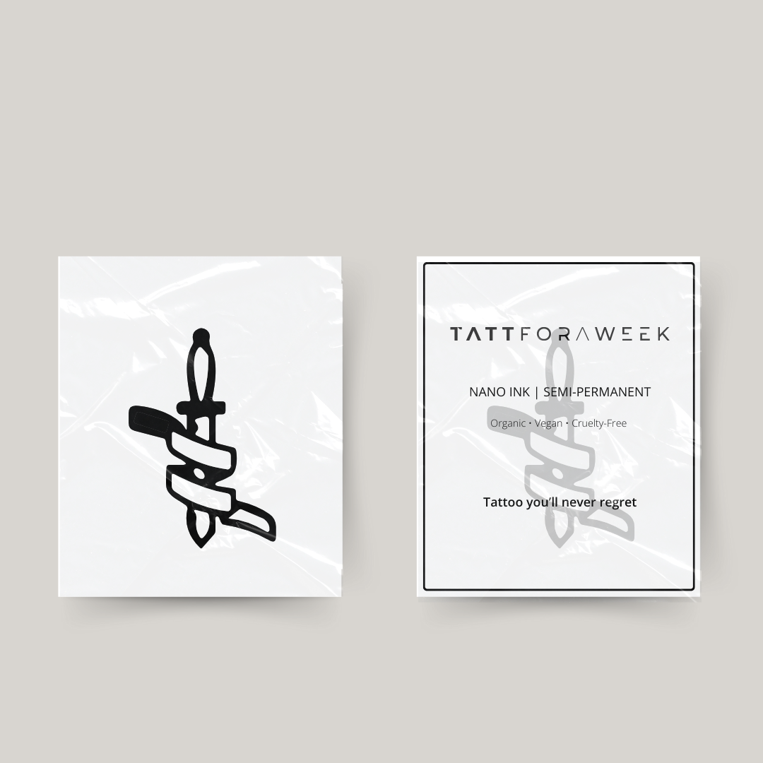 Tatuaggio temporaneo spada