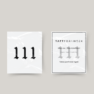 Tatuaggio temporaneo 111