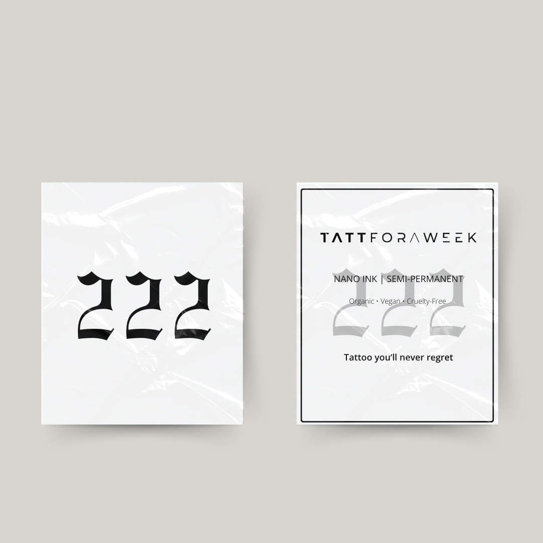 Tatuaggio temporaneo 222