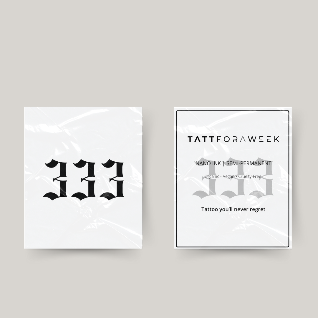Tatuaggio temporaneo 333