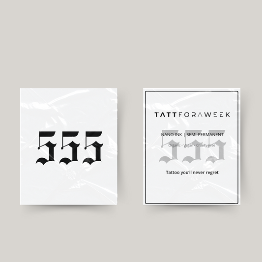 Tatuaggio temporaneo 555