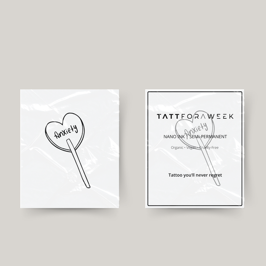 Tatuaggio temporaneo ansia