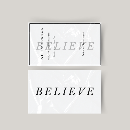 Il tatuaggio temporaneo in cui credere