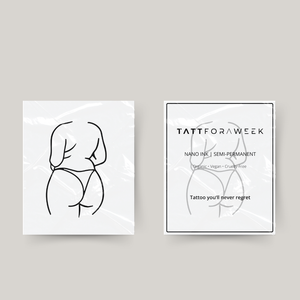 Tatuaggio temporaneo body positivity