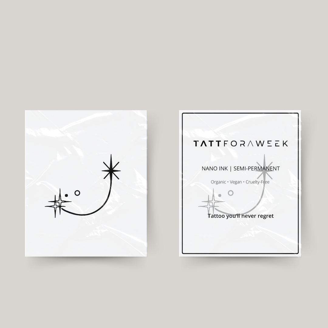 Tatuaggio temporaneo Capricorno stelle