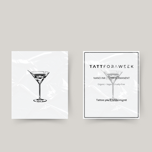 Tatuaggio temporaneo cocktail