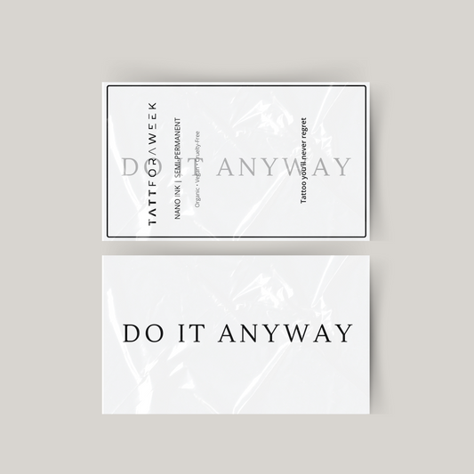 Il tatuaggio temporaneo lo fai comunque