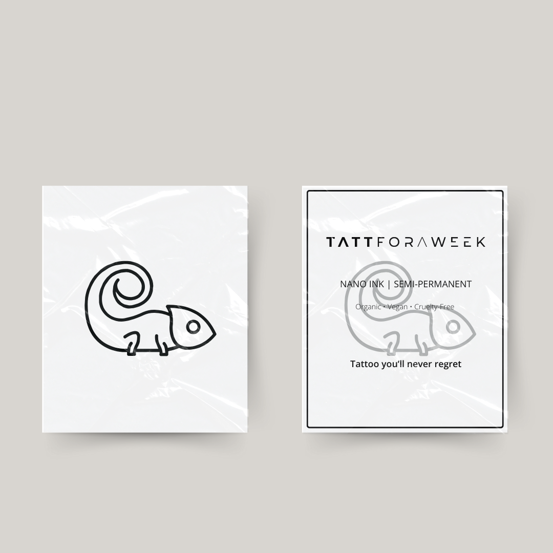 Tatuaggio temporaneo geco