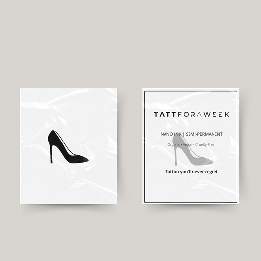 Tatuaggio temporaneo sul tallone