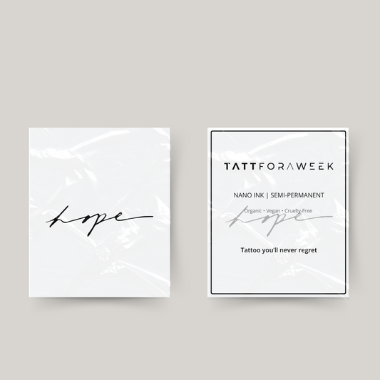 Tatuaggio temporaneo speranza