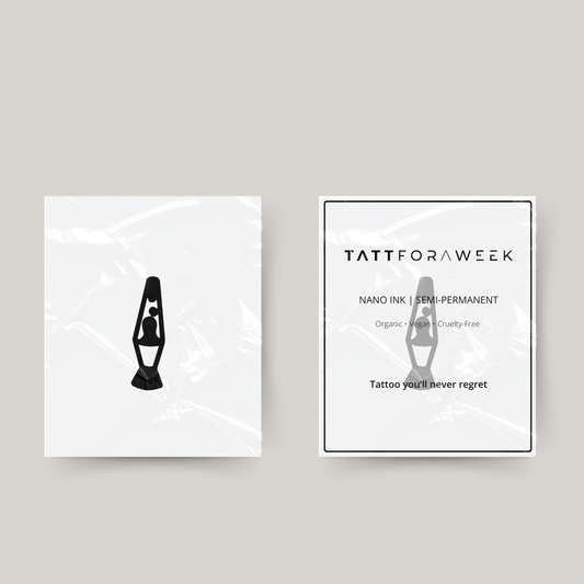 Tatuaggio temporaneo lavalamp