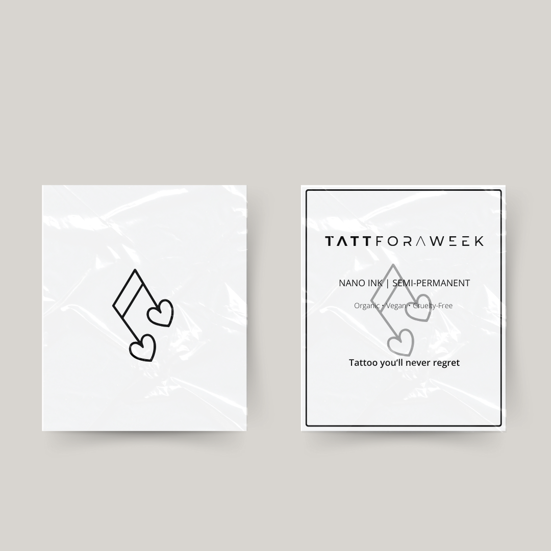 Tatuaggio temporaneo love music