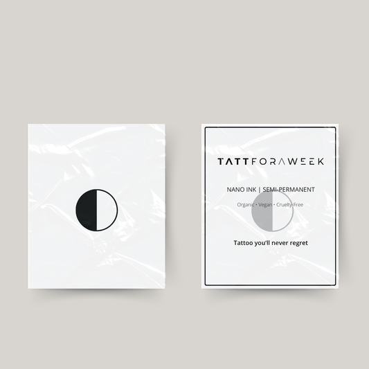 Tatuaggio temporaneo fase lunare IIIII