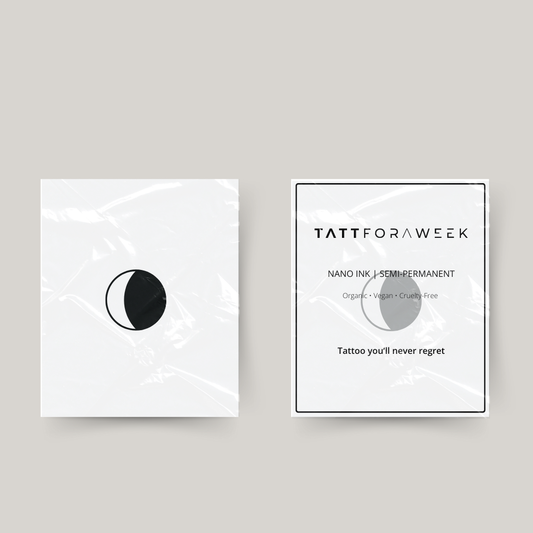 Tatuaggio temporaneo fase lunare IIII