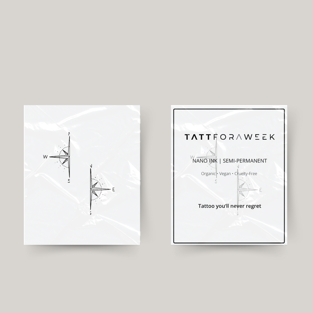 Tatuaggio temporaneo bussola