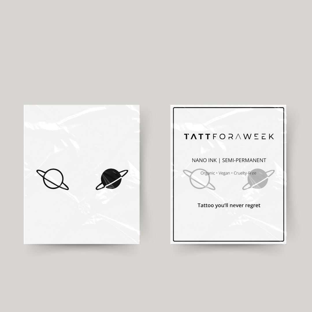 Tatuaggi temporanei abbinati pianeti