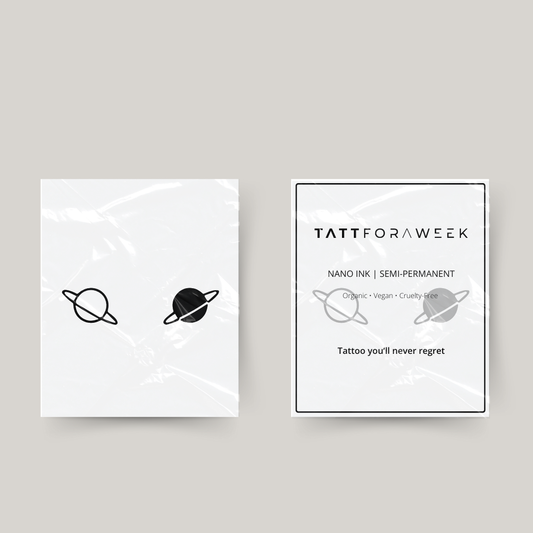 Tatuaggi temporanei abbinati pianeti