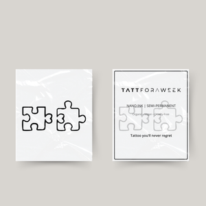 Tatuaggio temporaneo puzzle