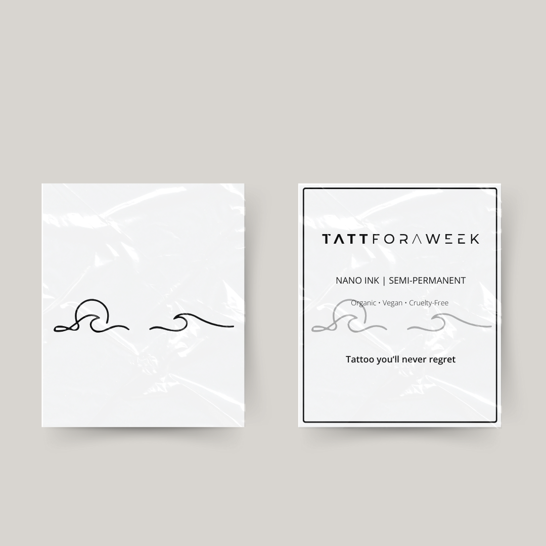 Tatuaggio temporaneo abbinato mare