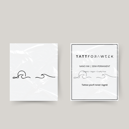 Tatuaggio temporaneo abbinato mare