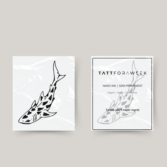 Tatuaggio temporaneo squalo
