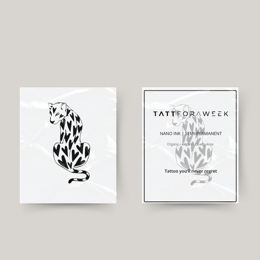 Tatuaggio temporaneo leopardo